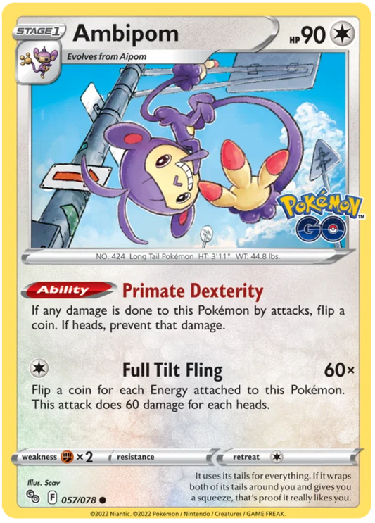 Ambipom (057/078) - Pokémon Go