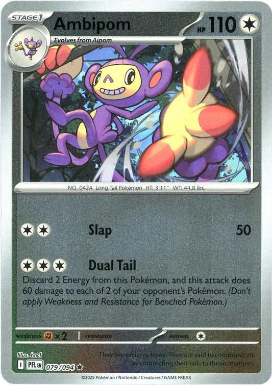 Ambipom Reverse Holo (079/094) - Phantasmal Flames