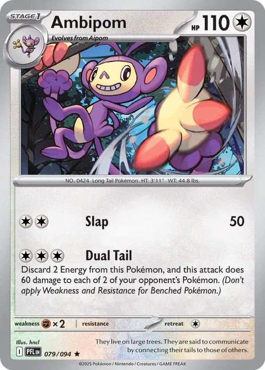 Ambipom Holo (079/094) - Phantasmal Flames