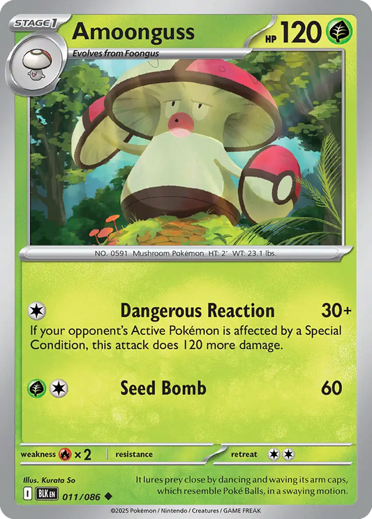 Amoonguss (011/086) - Black Bolt