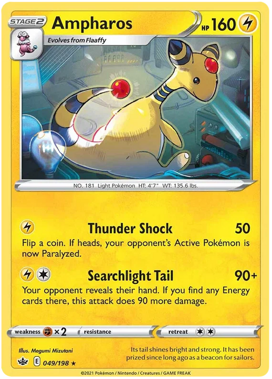 Ampharos [Reverse Holo] (049/198) - Chilling Reign