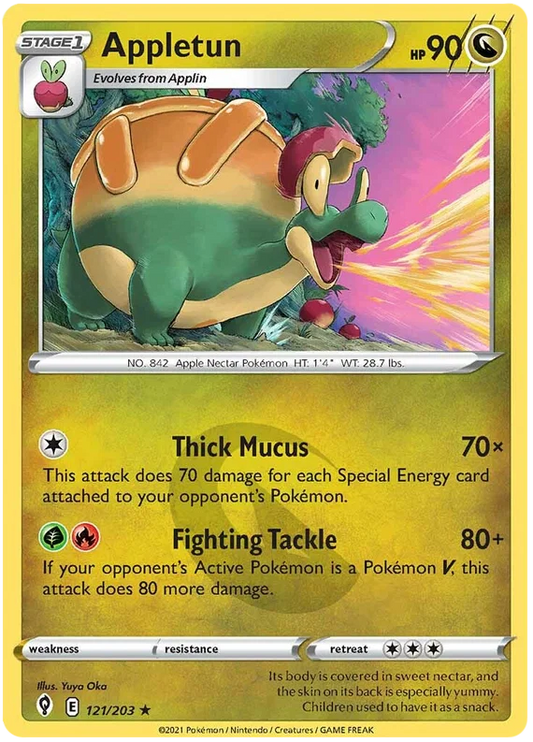 Appletun (121/203) - Evolving Skies