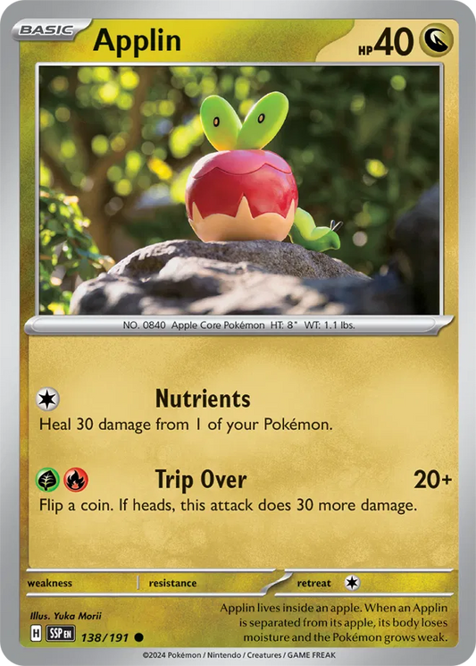 Applin (138/191) - Surging Sparks