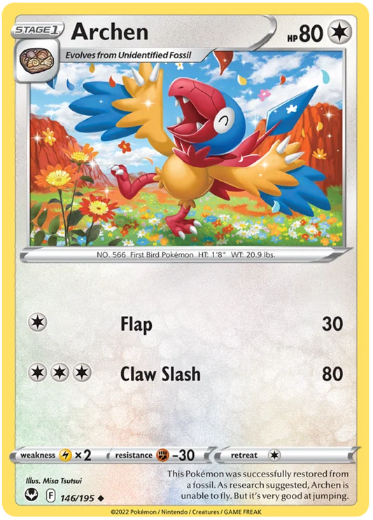 Archen [Reverse Holo] (146/195) - Silver Tempest
