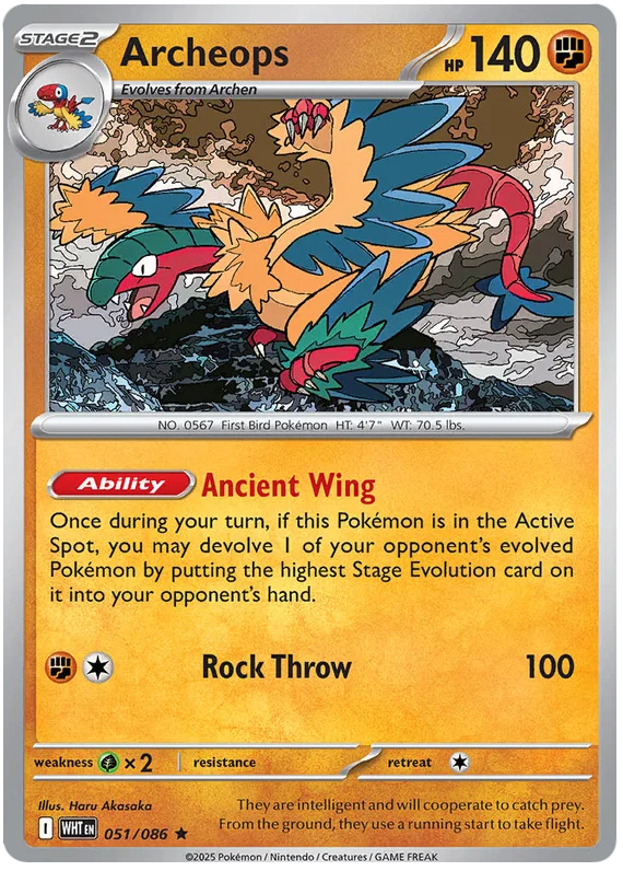 Archeops [Holo] (051/086) - White Flare