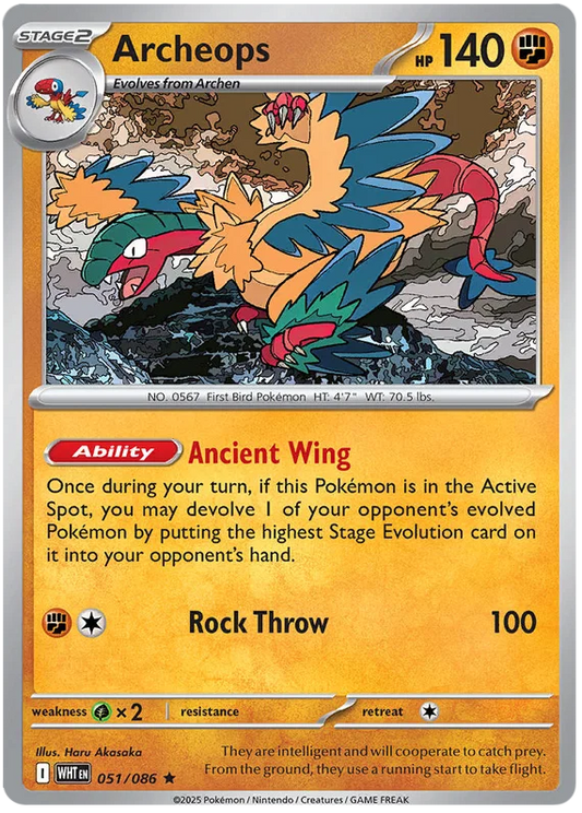 Archeops Holo (051/086) - White Flare