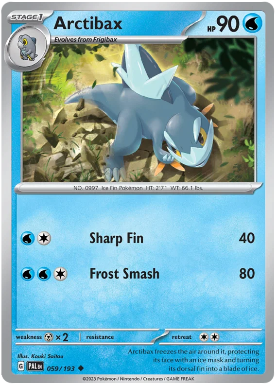 Arctibax (059/193) - Paldea Evolved