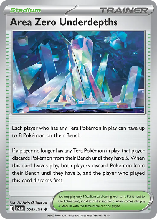 Area Zero Underdepths (094/131) - Prismatic Evolutions