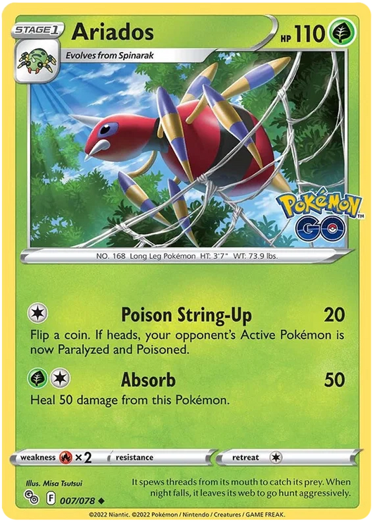 Ariados (007/078) - Pokémon Go