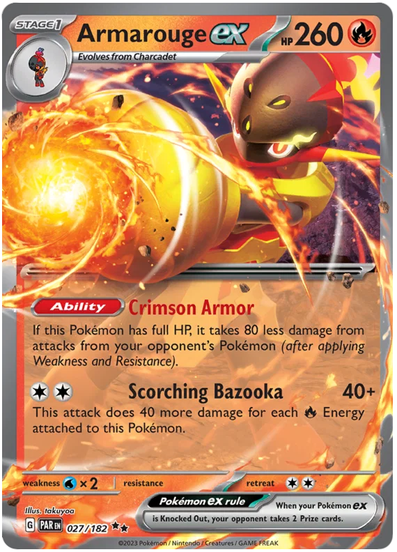 Armarouge ex (027/182) - Paradox Rift
