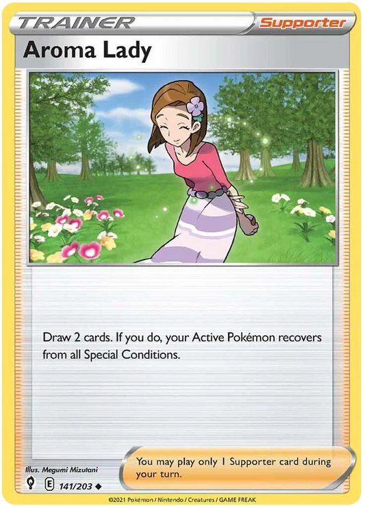 Aroma Lady (141/203) - Evolving Skies