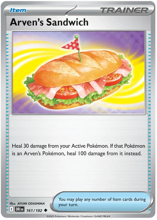 Arven's Sandwich (161/182) - Destined Rivals