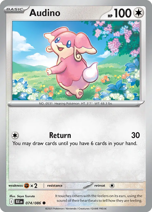 Audino (074/086) - Black Bolt