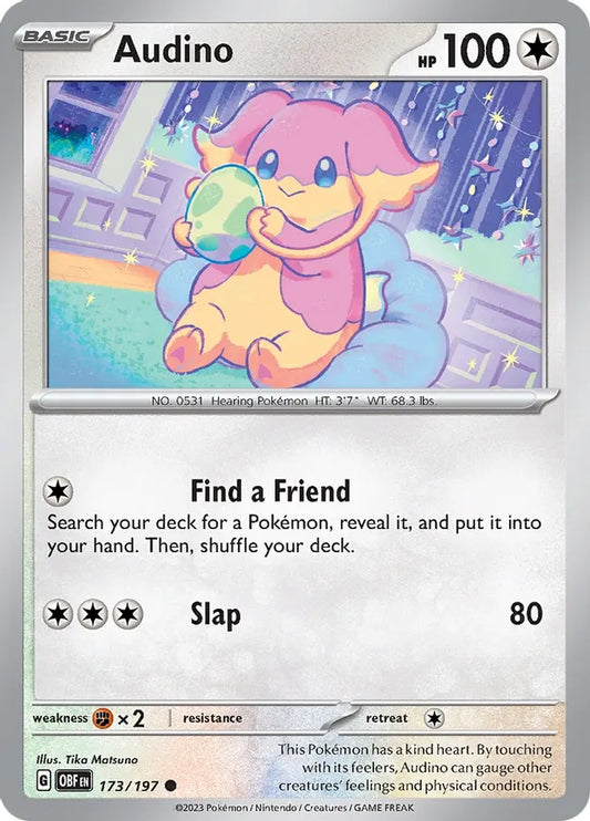 Audino (173/197) - Obsidian Flames
