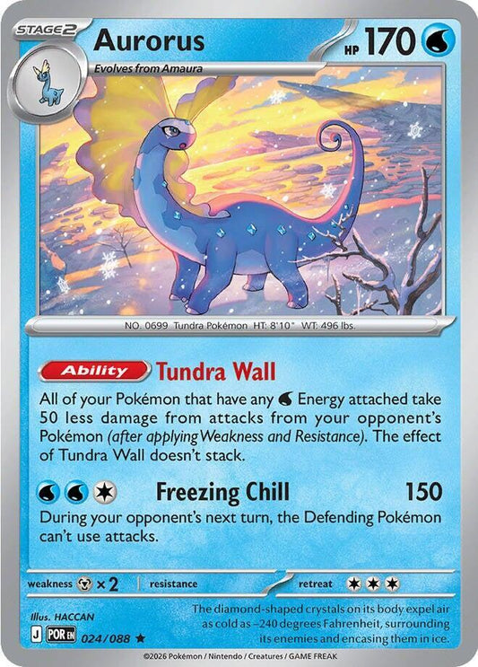 Aurorus [Reverse Holo] (024/088) - Perfect Order
