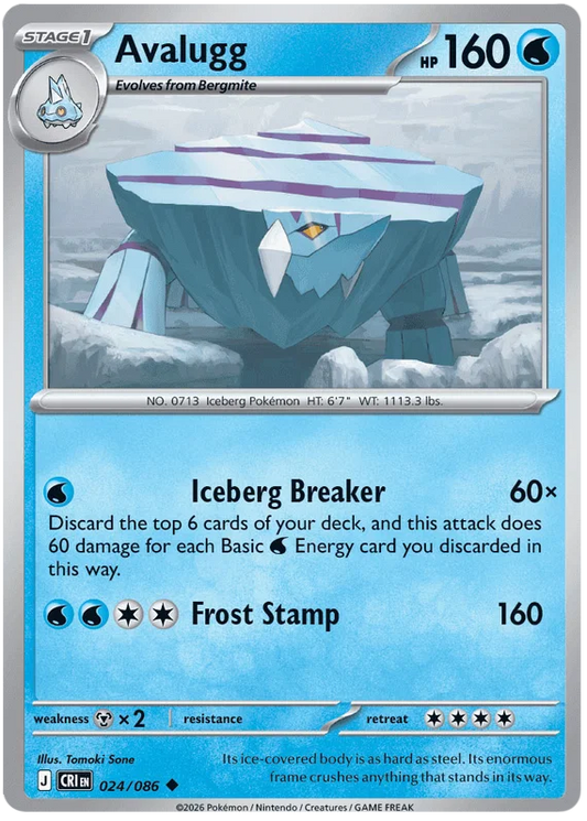 Avalugg (024/086) - Chaos Rising