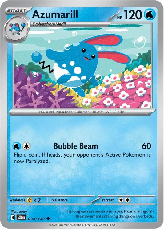 Azumarill (034/142) - Stellar Crown