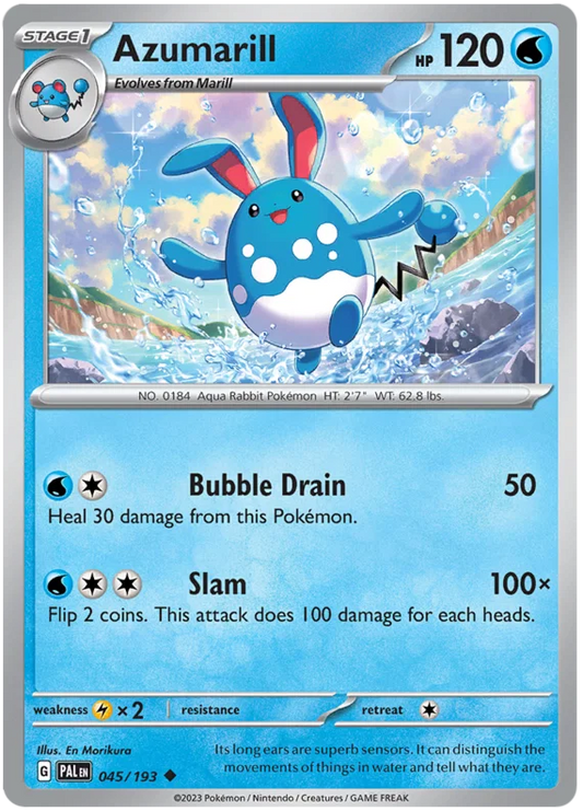Azumarill (045/193) - Paldea Evolved
