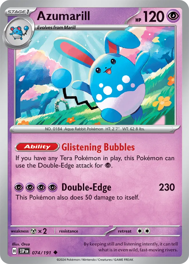 Azumarill (074/191) - Surging Sparks