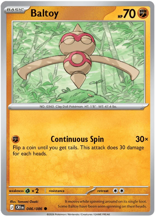 Baltoy (046/086) - Chaos Rising