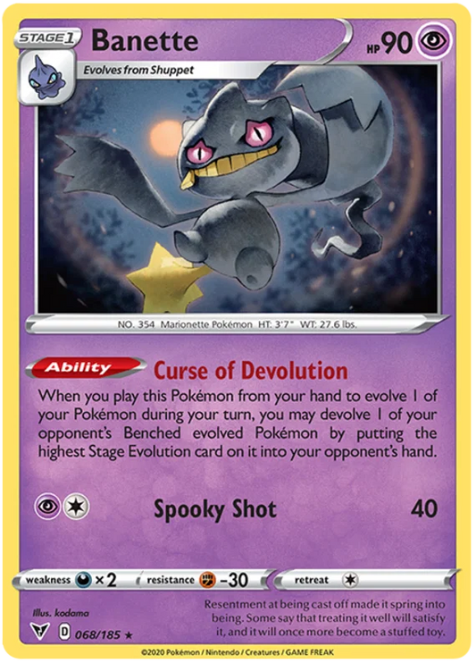 Banette (068/185) - Vivid Voltage