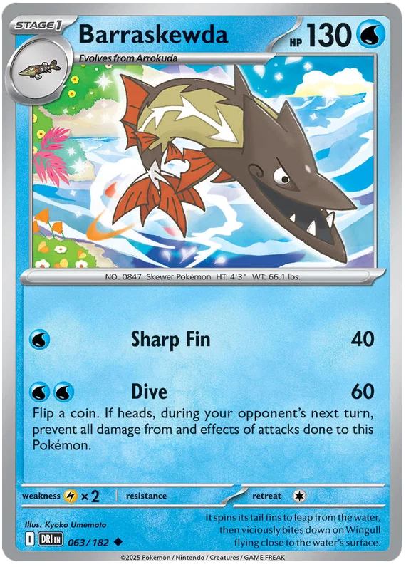 Barraskewda (063/182) - Destined Rivals