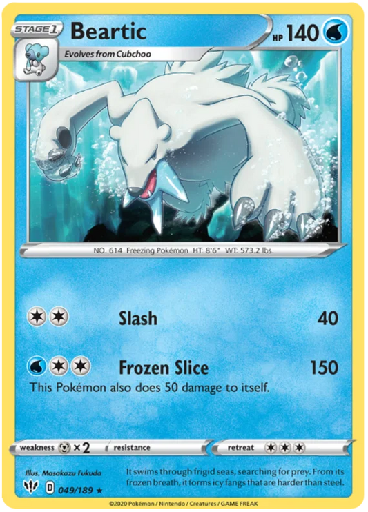 Beartic (049/189) - Darkness Ablaze