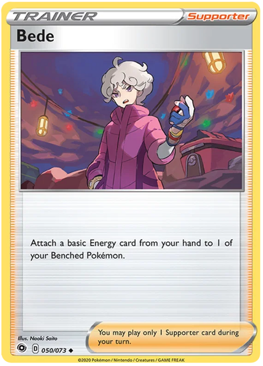 Bede [Reverse Holo] (050/073) - Champion's Path