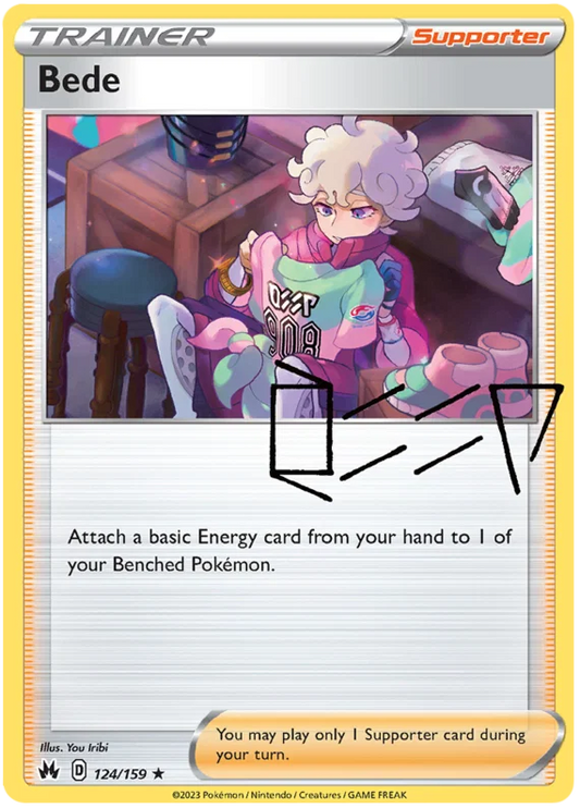 Bede Holo (124/159) - Crown Zenith