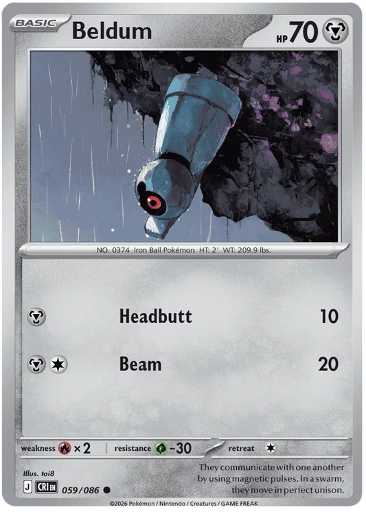 Beldum (059/086) - Chaos Rising