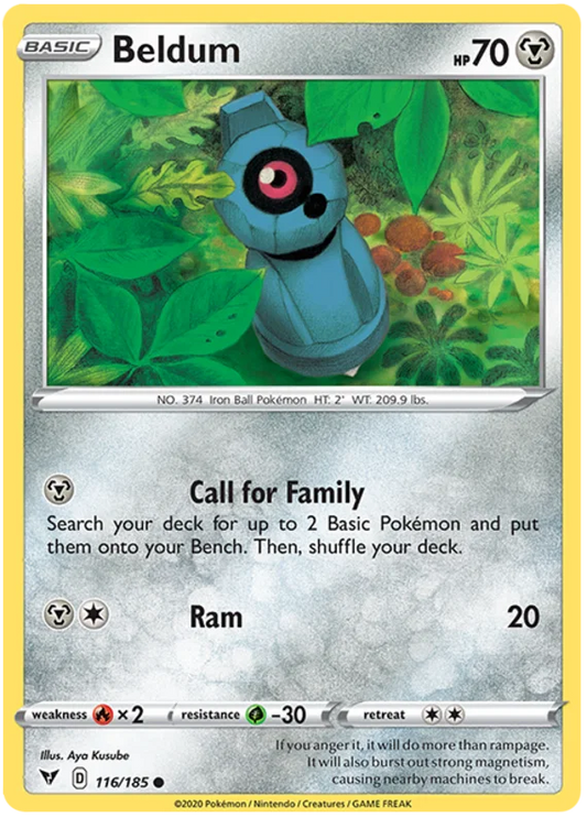 Beldum (116/185) - Vivid Voltage