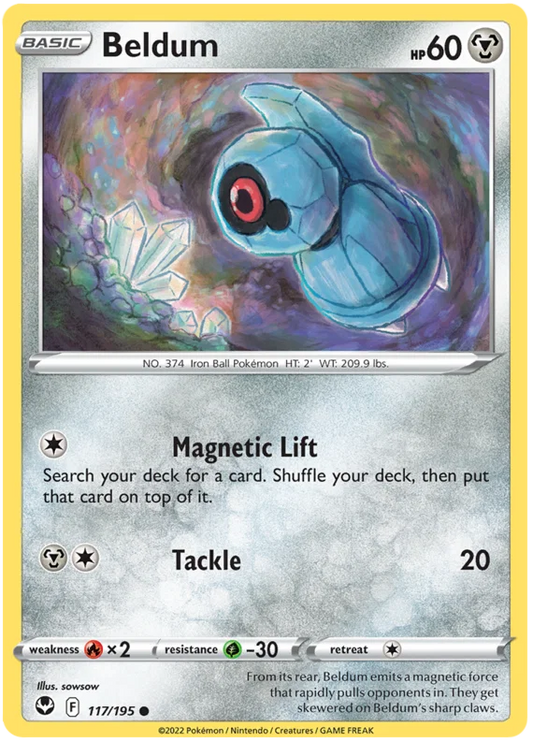 Beldum (117/195) - Silver Tempest