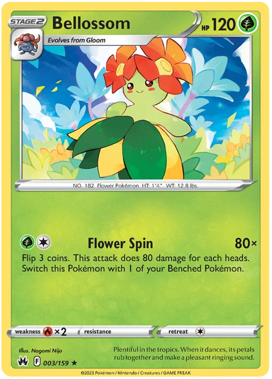 Bellossom (003/159) - Crown Zenith