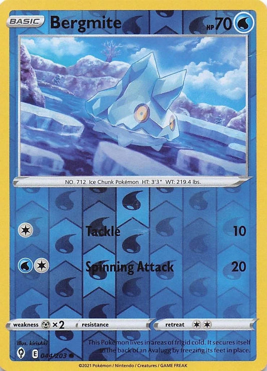 Bergmite Reverse Holo (044/203) - Evolving Skies
