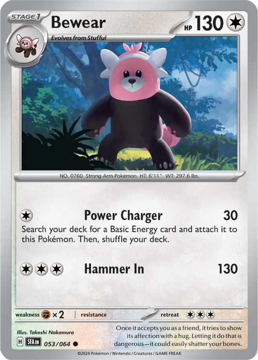 Bewear (053/064) - Shrouded Fable
