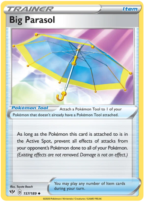 Big Parasol (157/189) - Darkness Ablaze