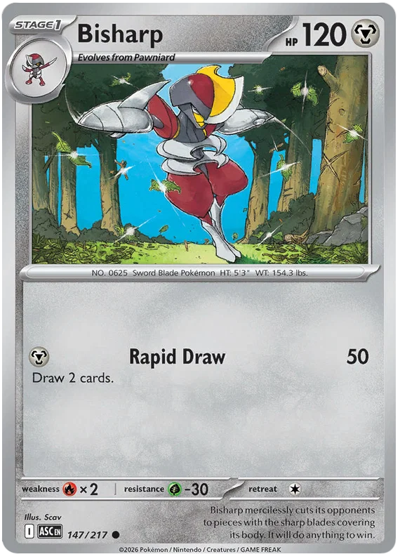 Bisharp (147/217) - Ascended Heroes