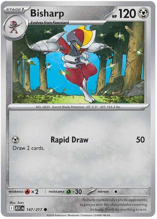 Bisharp (147/217) - Ascended Heroes