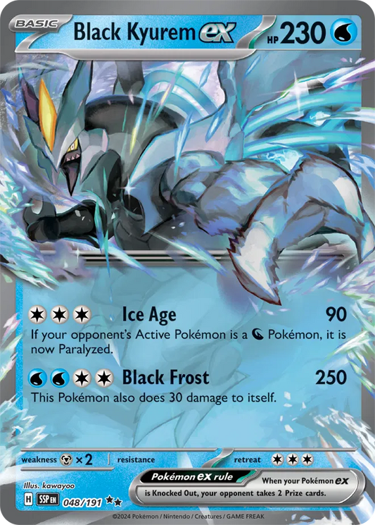 Black Kyurem ex (048/191) - Surging Sparks