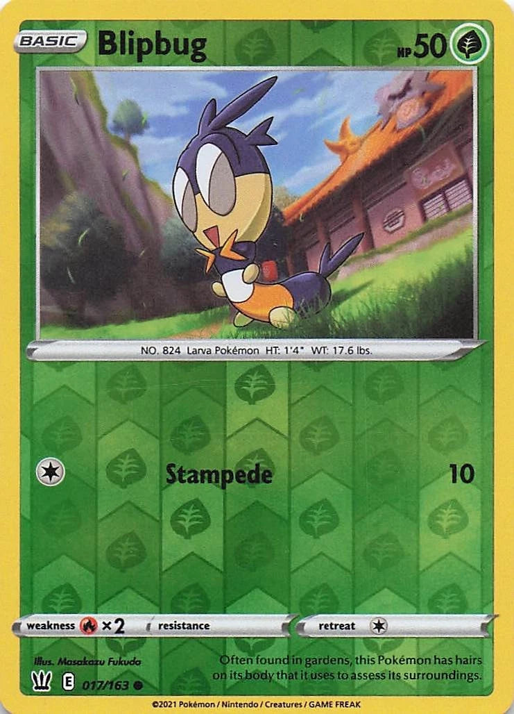 Blipbug Reverse Holo (017/163) - Battle Styles