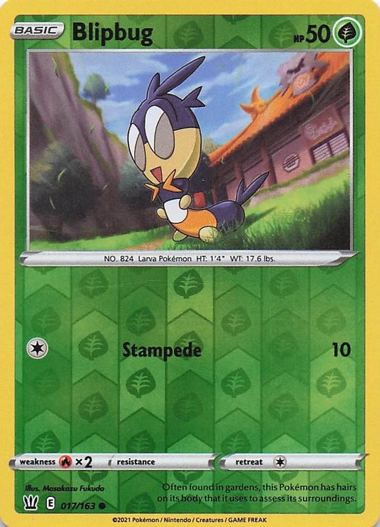 Blipbug Reverse Holo (017/163) - Battle Styles