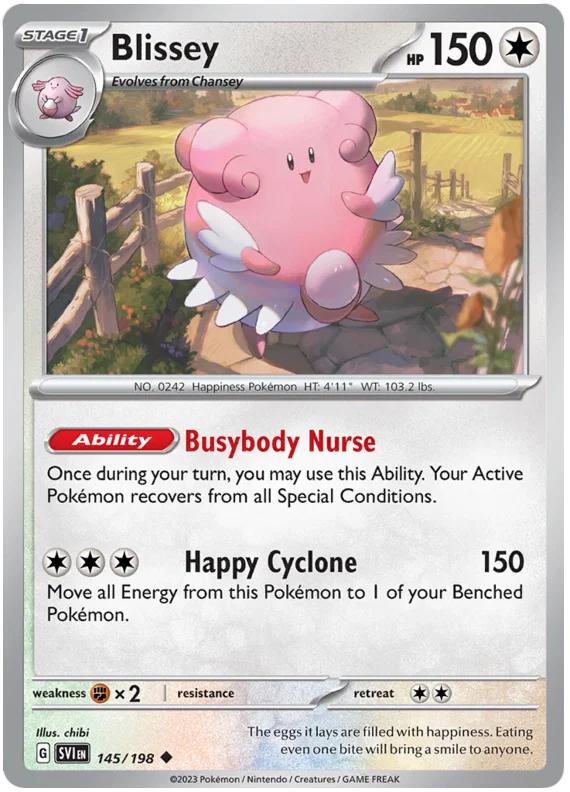 Blissey (145/198) - Scarlet & Violet