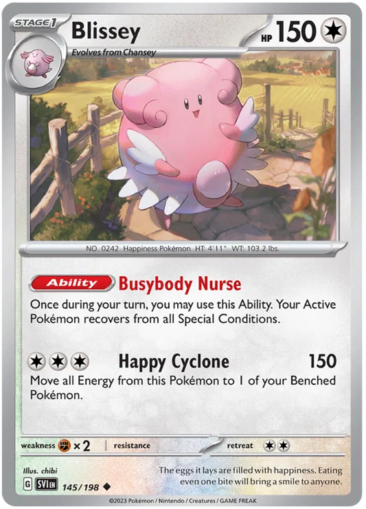 Blissey (145/198) - Scarlet & Violet