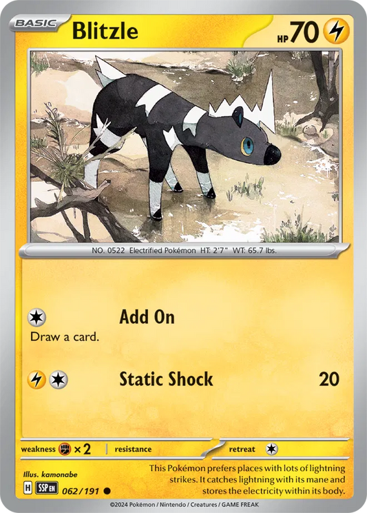 Blitzle (062/191) - Surging Sparks
