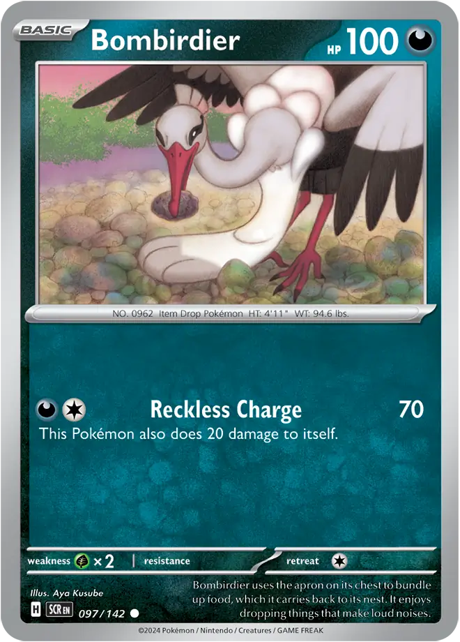 Bombirdier [Reverse Holo] (097/142) - Stellar Crown