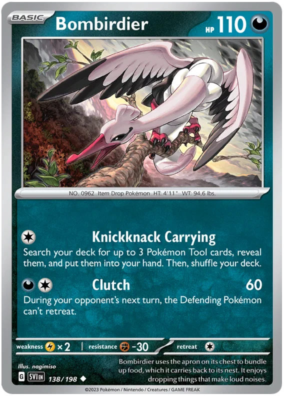 Bombirdier (138/198) - Scarlet & Violet