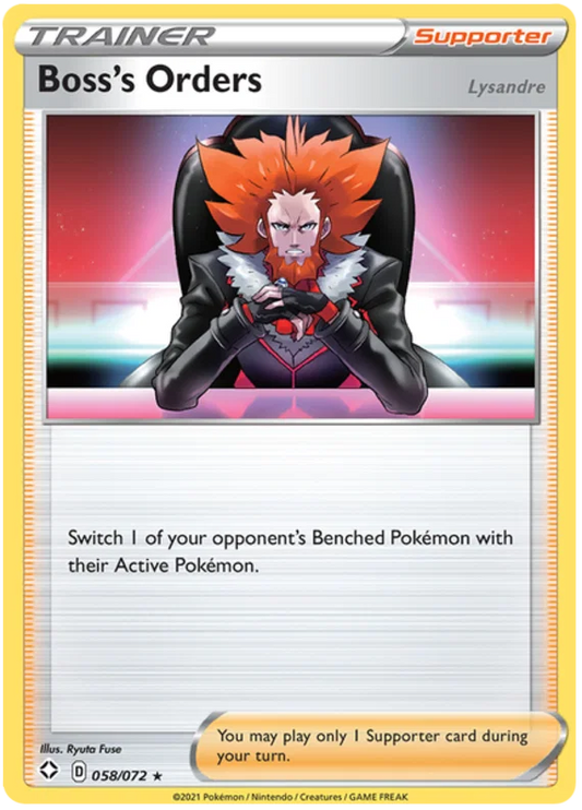 Boss's Orders (058/072) - Shining Fates