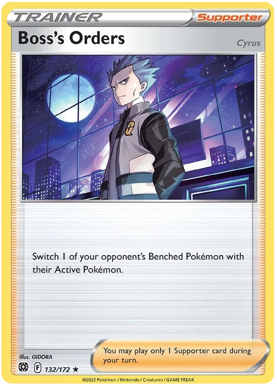 Boss's Orders [Reverse Holo] (132/172) - Brilliant Stars