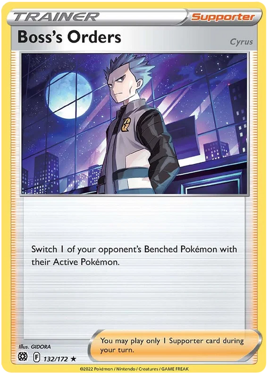 Boss's Orders [Reverse Holo] (132/172) - Brilliant Stars