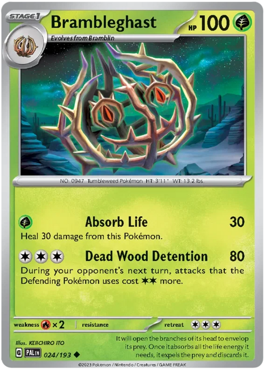 Brambleghast (024/193) - Paldea Evolved